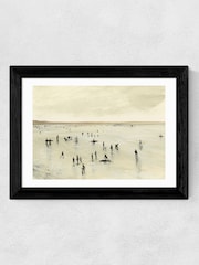 East End Prints Black Croyde Wall Art Print by Dan Hobday - Image 2 of 3