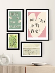East End Prints Black Croyde Wall Art Print by Dan Hobday - Image 3 of 3