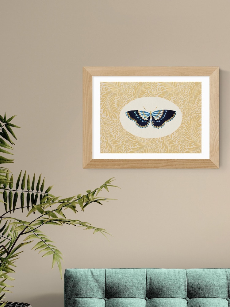 East End Prints Oak Delicate Flutter Wall Art Print by Oh Fine Art - Image 1 of 3 East End Prints Oak Delicate Flutter Wall Art Print by Oh Fine Art - Image 1 of 3