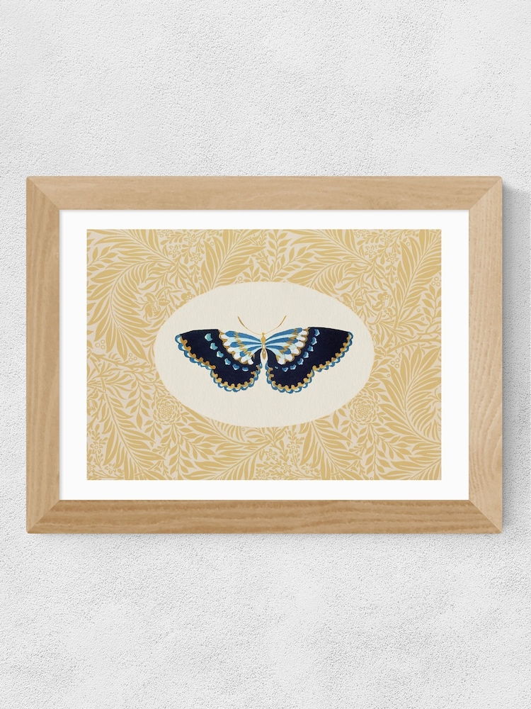 East End Prints Oak Delicate Flutter Wall Art Print by Oh Fine Art - Image 2 of 3 East End Prints Oak Delicate Flutter Wall Art Print by Oh Fine Art - Image 2 of 3