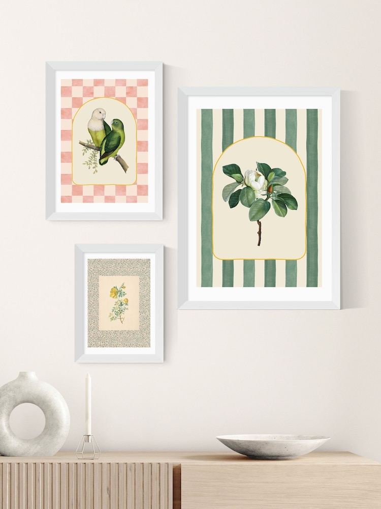 East End Prints White Charming Roses Wall Art Print by Oh Fine! Art - Image 3 of 3