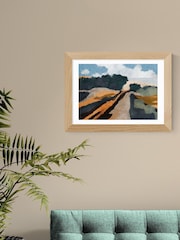 East End Prints Oak Trevessa Wall Art Print by Dan Hobday - Image 1 of 3