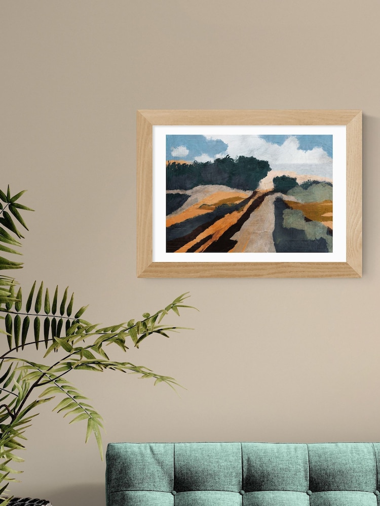 East End Prints Oak Trevessa Wall Art Print by Dan Hobday - Image 1 of 3