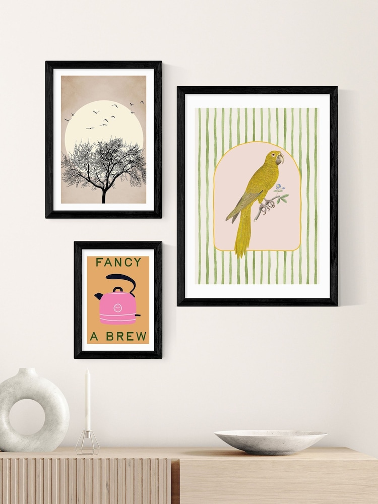 East End Prints Black Fancy a Brew Wall Art Print by Emmy Lupin Studio - Image 3 of 3 East End Prints Black Fancy a Brew Wall Art Print by Emmy Lupin Studio - Image 3 of 3
