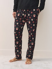 Black/Red Valentines Hot Sauce Pyjamas Set - Image 3 of 12