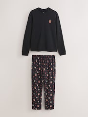 Black/Red Valentines Hot Sauce Pyjamas Set - Image 6 of 12