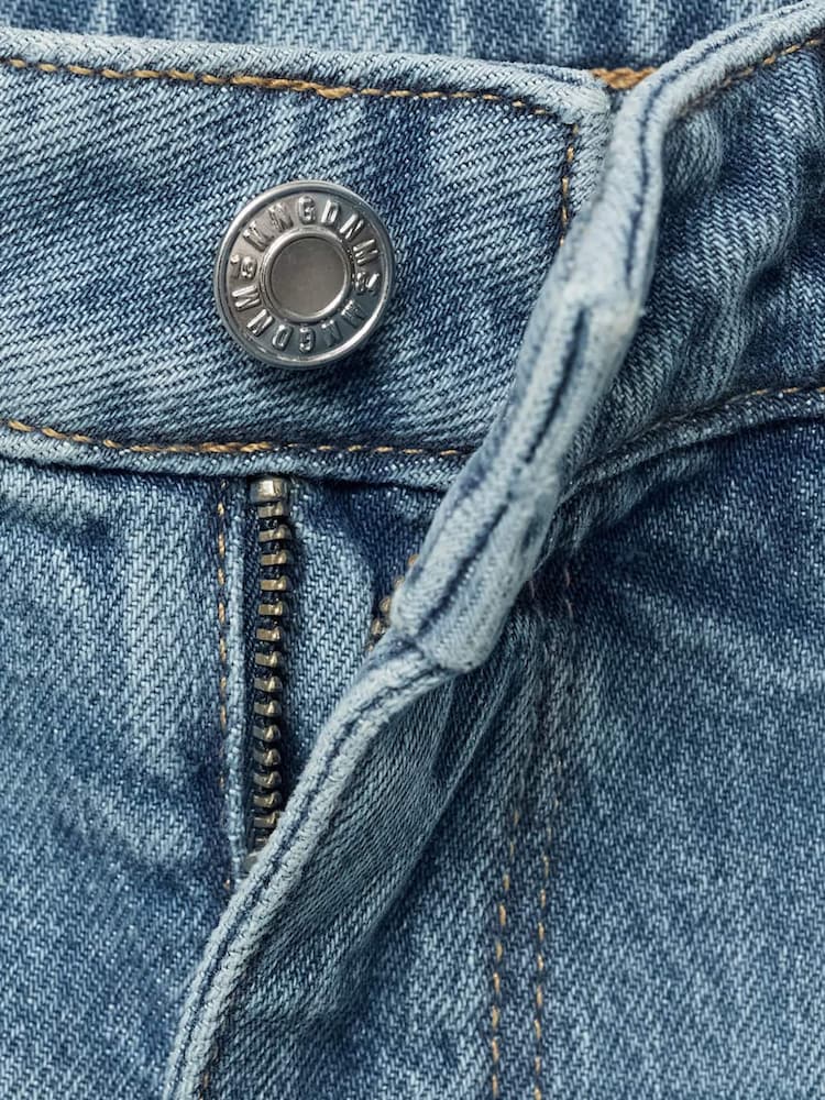 Mango Blue Fiona Flared Mid-Rise Jeans - Image 6 of 6