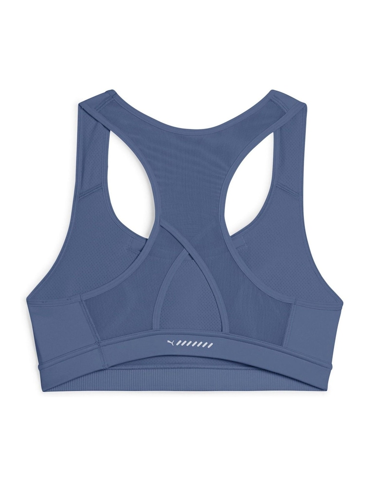 Puma Blue 4KEEPS Womens RUN Sports Bra - Image 5 of 5 Puma Blue 4KEEPS Womens RUN Sports Bra - Image 5 of 5