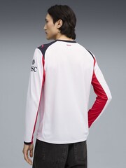 Puma White AC Milan 25/26 Long Sleeve Mens Away Jersey - Image 4 of 7