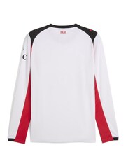 Puma White AC Milan 25/26 Long Sleeve Mens Away Jersey - Image 7 of 7