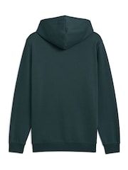 Puma Green Essentials No 1 Logo Mens Hoodie - Image 5 of 5