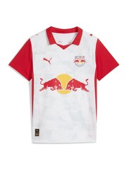 Puma White FC Red Bull Salzburg 25/26 Youth Boys Home Jersey - Image 3 of 4
