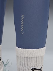 Puma Blue VELOCITY Womens Running Tights - Image 5 of 7