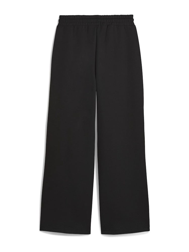 Puma Black Wardrobe Essentials Womens Relaxed Trousers - Image 5 of 5 Puma Black Wardrobe Essentials Womens Relaxed Trousers - Image 5 of 5