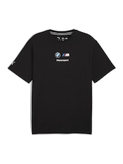 Puma Black BMW M Motorsport Essentials Mens Logo T-Shirt - Image 4 of 5