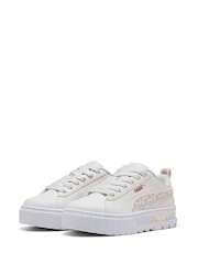 Puma Cream Mayze Wild Girls Sneakers - Image 3 of 6