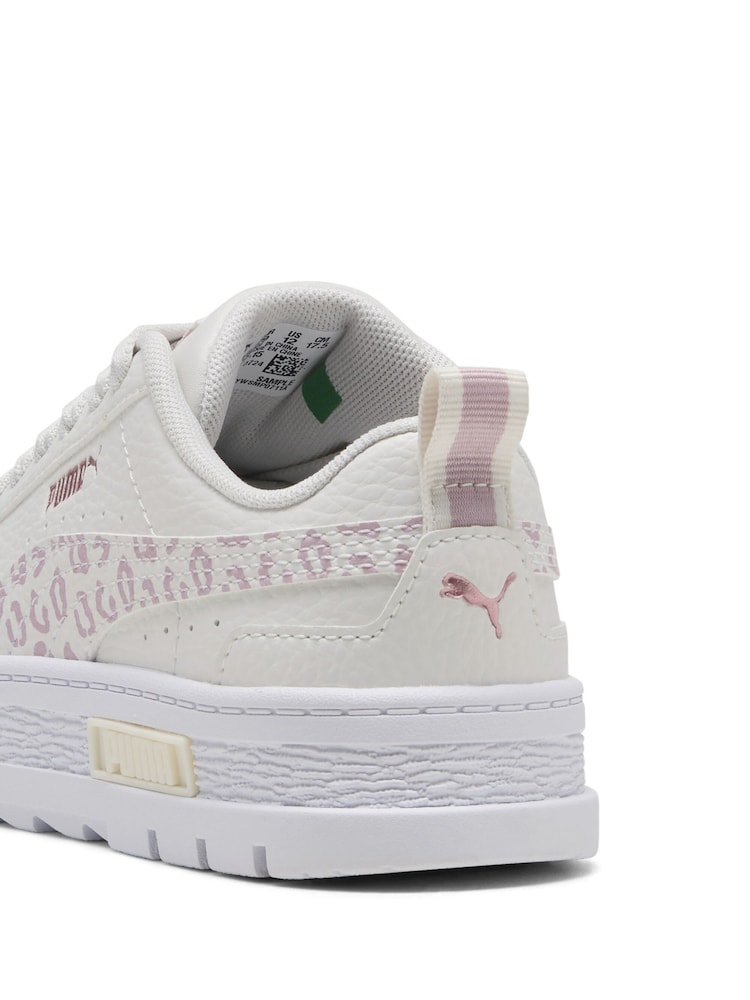 Puma Cream Mayze Wild Girls Sneakers - Image 6 of 6