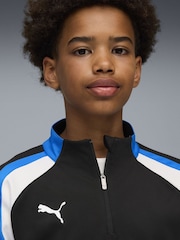 Puma Black Individual LIGA Youth Quarter-Zip Top Sweatshirt - Image 2 of 6