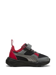 Puma Black Scuderia Ferrari Trinity 2 Boys Sneakers - Image 1 of 6