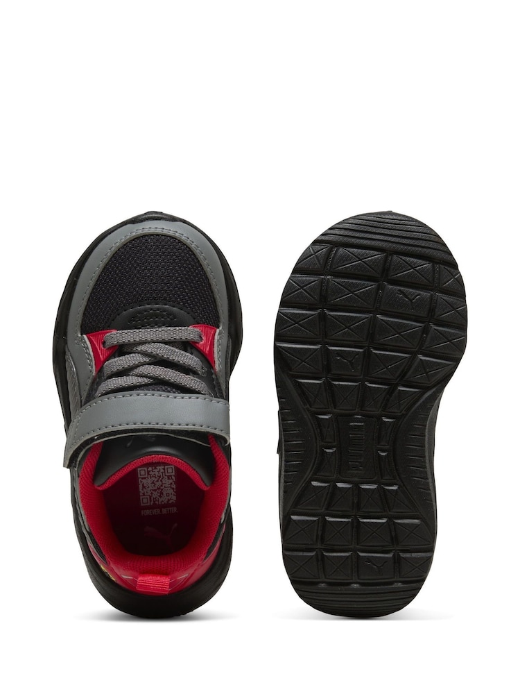 Puma Black Scuderia Ferrari Trinity 2 Boys Sneakers - Image 6 of 6