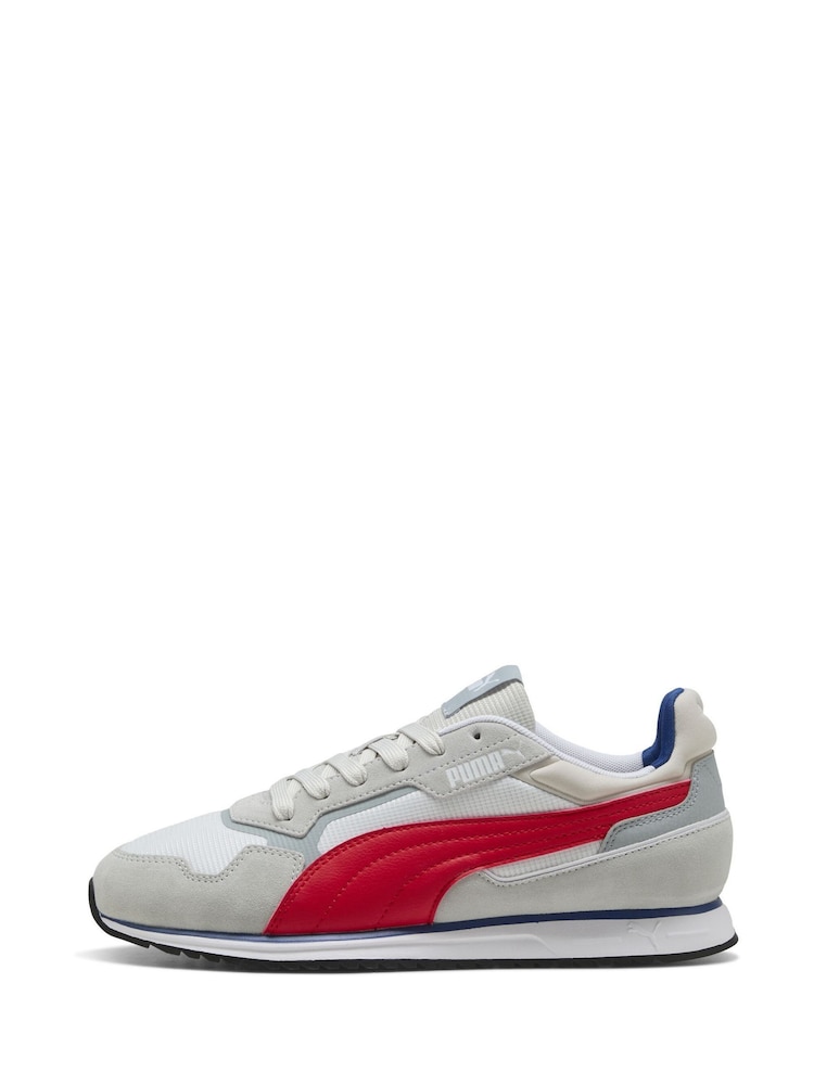 Puma Grey SOFTRIDE St Miler Sneakers - Image 2 of 6