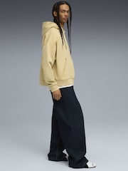 Puma Yellow WARDROBE ESS Mens Boxy Hoodie - Image 3 of 5