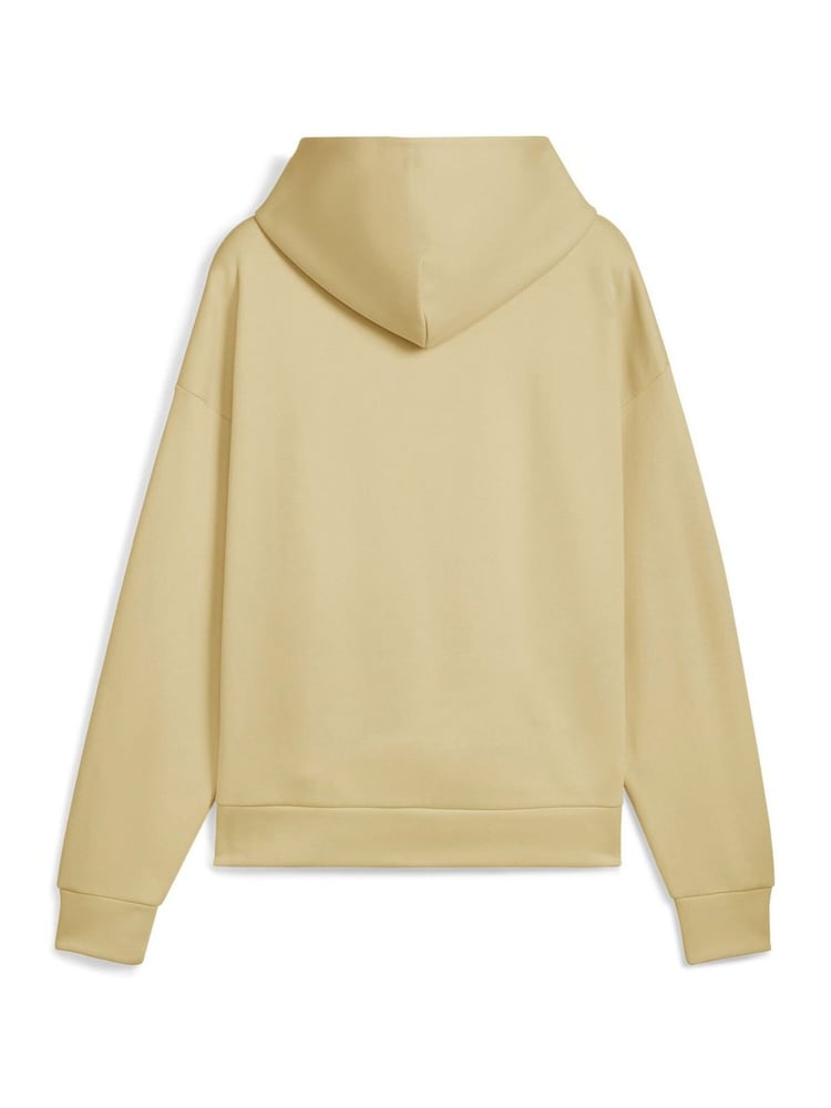 Puma Yellow WARDROBE ESS Mens Boxy Hoodie - Image 5 of 5 Puma Yellow WARDROBE ESS Mens Boxy Hoodie - Image 5 of 5