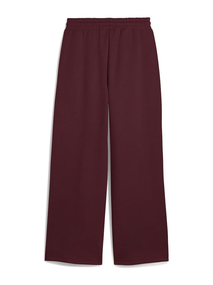 Puma Red Wardrobe Essentials Womens Relaxed Trousers - Image 5 of 5 Puma Red Wardrobe Essentials Womens Relaxed Trousers - Image 5 of 5