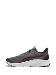 Puma Grey Flex Focus Lite Modern Running Shoes - Image 2 of 6