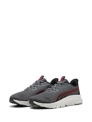 Puma Grey Flex Focus Lite Modern Running Shoes - Image 3 of 6