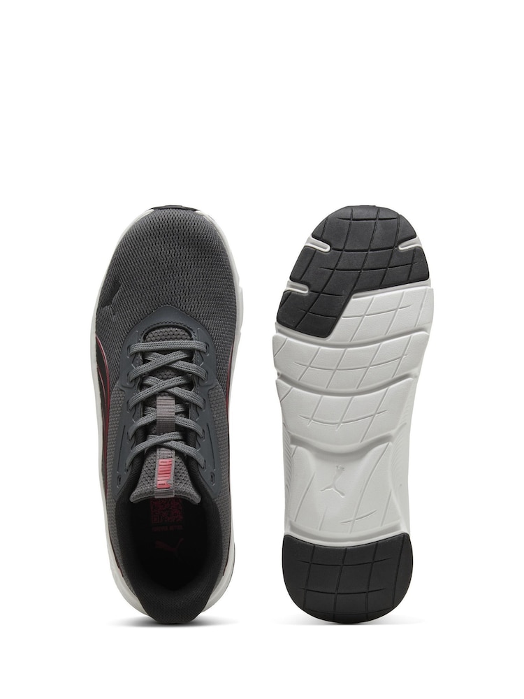 Puma Grey Flex Focus Lite Modern Running Shoes - Image 6 of 6