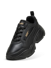 Puma Black Cassia 2.0 Womens Sneakers - Image 4 of 6