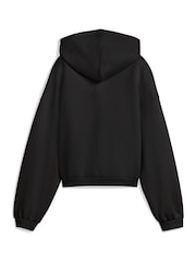 Puma Black Wardrobe Essentials Womens Oversized Hoodie - Image 5 of 5