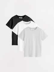 Clarks Multi 3 Pack T-Shirts - Image 1 of 1