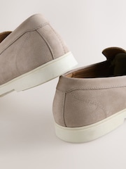 Grey Suede Loafers - Image 5 of 7