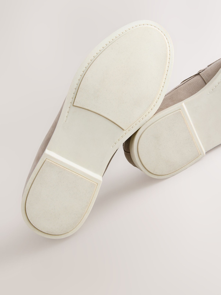 Grey Suede Loafers - Image 7 of 7