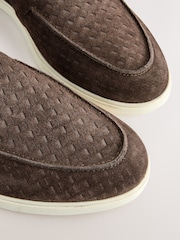 Brown Suede Loafers - Image 8 of 9