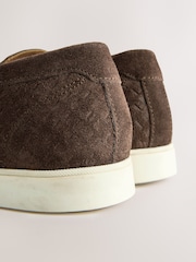 Brown Suede Loafers - Image 9 of 9