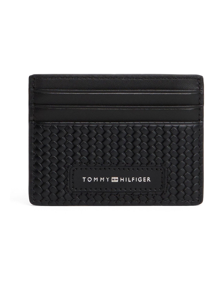 Tommy Hilfiger Black Leather Wallet - Image 1 of 5