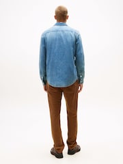 Tommy Jeans Blue Denim Shirt - Image 3 of 5