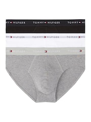 Tommy Hilfiger Grey Briefs 3 Pack - Image 1 of 6