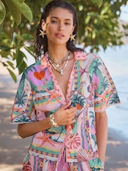 Love & Roses Beach Shirt - Bild 1 von 4