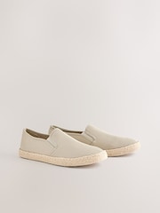Gris pardo - Mesh On Espadrilles Shoes - Imagen 1 de 5