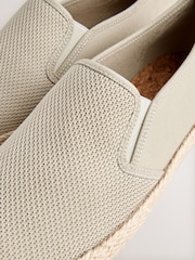 Gris pardo - Mesh On Espadrilles Shoes - Imagen 4 de 5