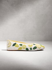 Lemon N.Premium Hand Beaded Ballet Flats - Image 7 of 11