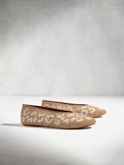 Leopard N.Premium Hand Beaded Ballet Flats - Image 7 of 11