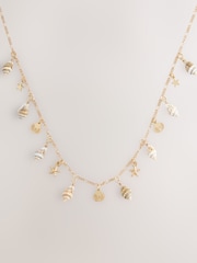 Zelta tonis - Kaklarota ar gliemežvāka pilienu - Attēls 4 no 6