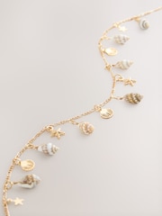 Zelta tonis - Kaklarota ar gliemežvāka pilienu - Attēls 5 no 6