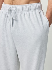 Marineblau/Grau - Lightweight Soft Touch Open Joggers 2 Pack - Bild 10 von 10