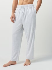 Marineblau/Grau - Lightweight Soft Touch Open Joggers 2 Pack - Bild 6 von 10